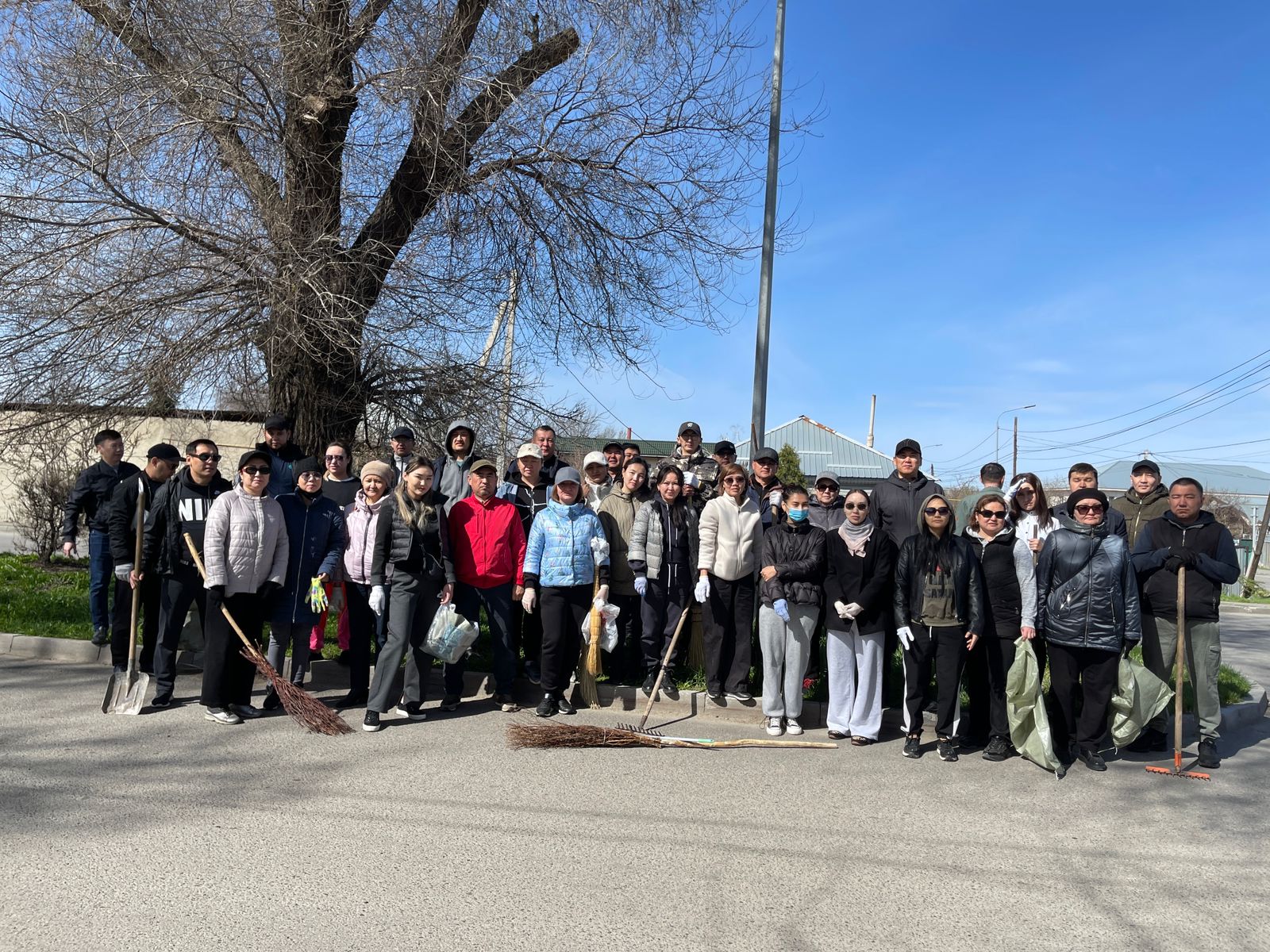 Participation in the environmental campaign “Clean Kazakhstan” and “Clean City”